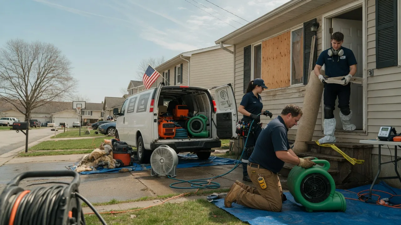 Water Damage Restoration in Hiram, ME near me